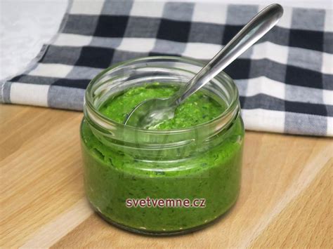 Pesto z medvědího česneku Recept svetvemne cz