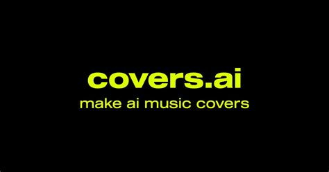 Covers.ai: Create Unique AI-Generated Song Covers with Your Favorite ...