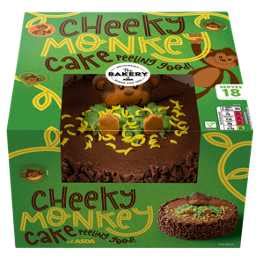 Cheeky Monkey Asda Cake Blank Template Imgflip