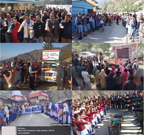 Viksit Bharat Sankalp Yatra Sensitizes People About Csss Across Ramban