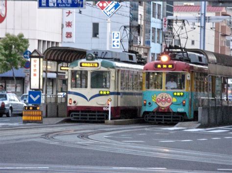 とさでん交通 土佐電気鉄道600形電車 604 はりまや橋停留場 鉄道フォト・写真 By おいさん レイルラボraillab