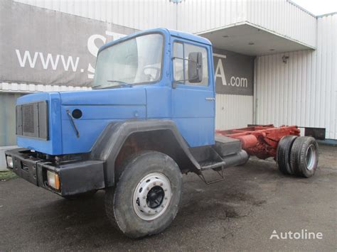 IVECO Magirus Deutz M 160 D 256 V8 Manual Spring Suspension Chassis