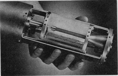 Low Energy Ruby Laser Raytheon Laser Head Showing Component Parts