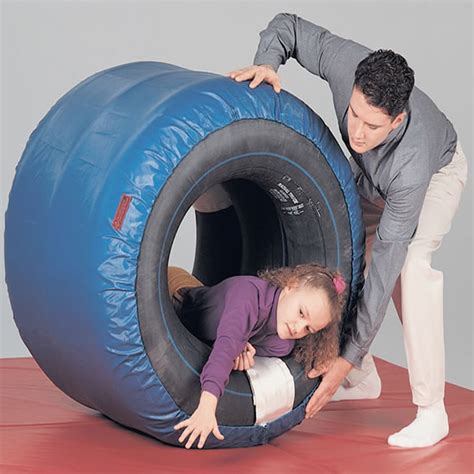 Large Inflatable Barrel Kit Balance Products Autism Therapy Accessories