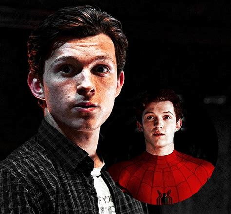 Tom Holland Aka Peter Parker Spider Man No Way Home Spider Man