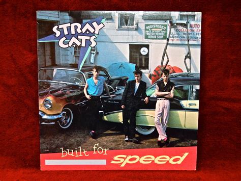 STRAY CATS Built for Speed 1982 Vintage Vinyl Record Album | Etsy