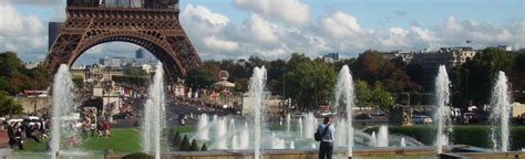 Trocadero Eiffeltoren Champ De Mars Foto S Paris Frankrijk