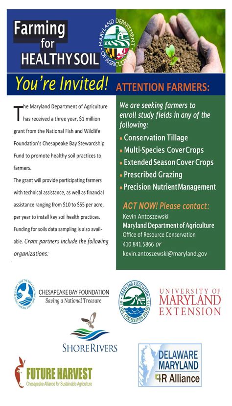 Farming For Healthy Soils Program Maryland Agronomy News