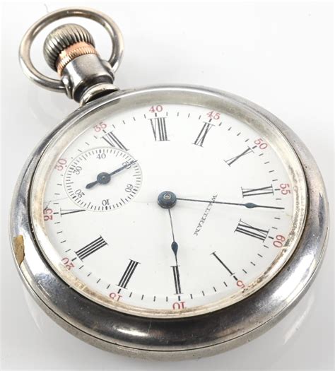 Sold Price American Waltham Jewel Sterling Pocket Watch February