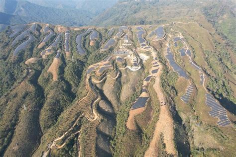 Solar Arrays On Sloping Terrain With Narrow Land Width Pv Magazine India