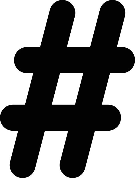 hashtag sign icon vector illustration isolated  white background