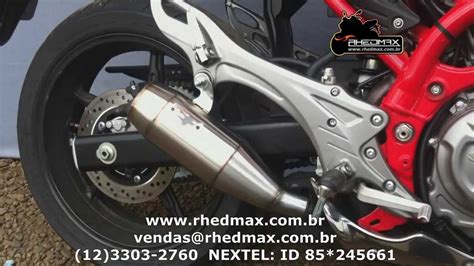 Rhedmax Ponteira Firetong Flame Para Suzuki Gladius Youtube