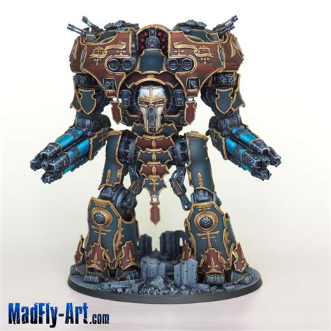 Warmaster Heavy Battle Titan – MadFly-Art Miniature Painting Studio