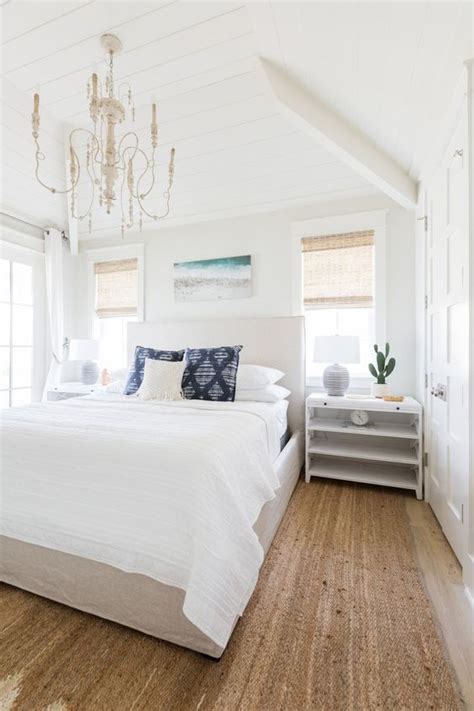 White Beach House Bedroom Furniture - Since the bed is the centerpiece ...