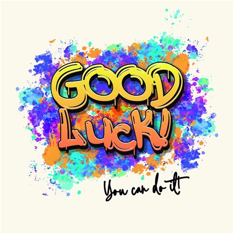 Succeskaart Good Luck You Can Do It Streetstyle Kaartje2go