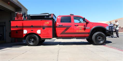 Livingston Fire Department unveils new Type-6 engine - Merced Daily