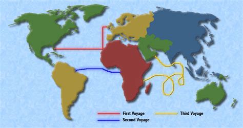 Samuel De Champlain Voyage Map