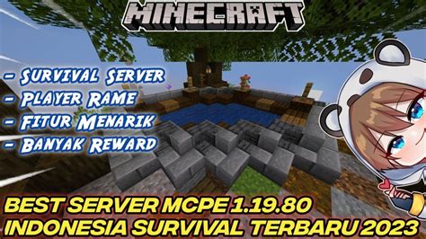 Best Server Mcpe Indonesia Survival Terbaru Minecraft Pe