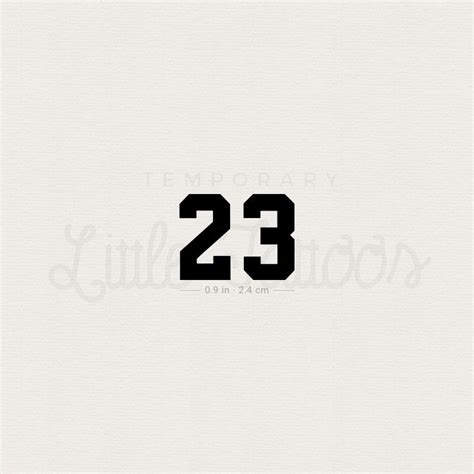 23 Temporary Tattoo - Set of 3 – Little Tattoos