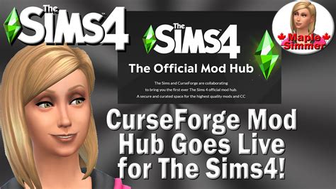 CurseForge Mod Hub Goes Live For The Sims 4 Sims News YouTube