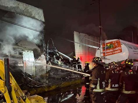 Saldo Blanco Tras Incendio En Central De Abasto De Cdmx