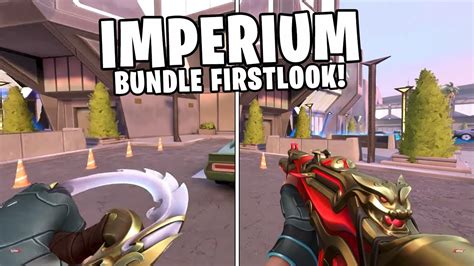 Valorant New Imperium Skin Bundle First Look Youtube