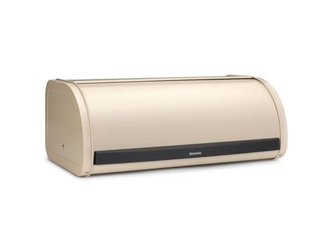 Bread bin ROLL TOP, beige, stainless steel, Brabantia - Kulina.com