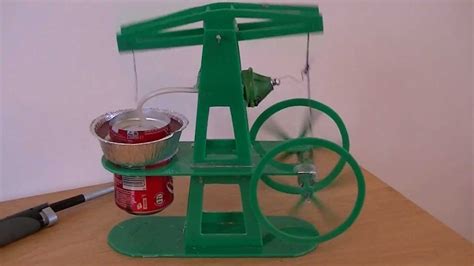 Walking Beam Stirling Engine Acrylic Youtube