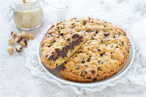 Torta Cookie Semplice E Veloce Con Goloso Ripieno