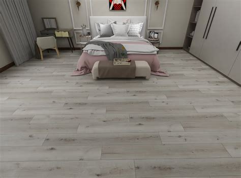 Spc Hybrid Light Grey Oak Hybrid Flooring Golden Cherry Home