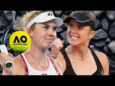 Linda Noskova Vs Elina Svitolina Australian Open 2024 YouTube