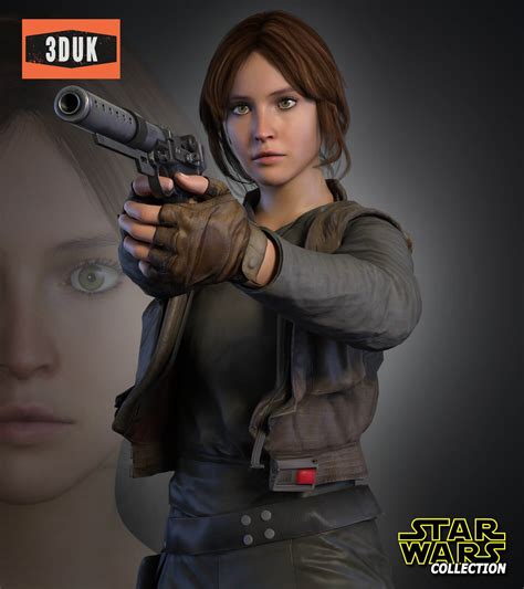 Jyn Erso For G8f Daz Content By 3duk