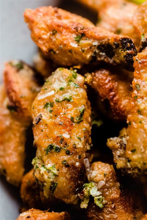 Super Crispy Garlic Parmesan Wings Recipe Little Spice Jar