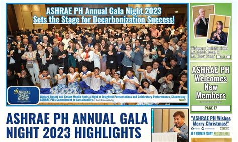 Ashrae Philippines Chapter Advancing Hvacandr Excellence For A