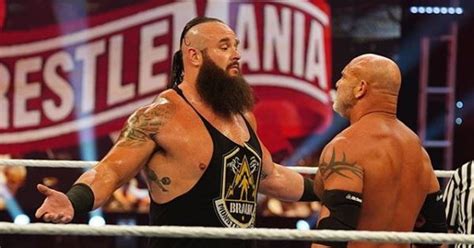 WrestleMania 36 Braun Strowman Vs Universal Champion Goldberg