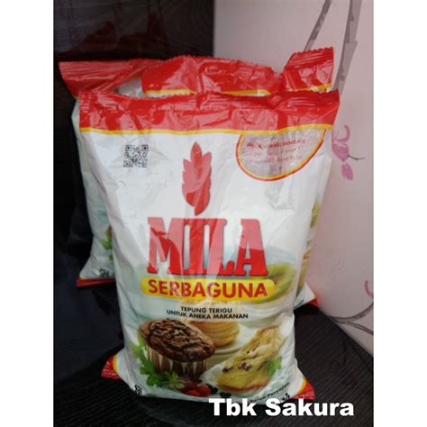 Jual Tepung Terigu Serbaguna Mila 1kg Shopee Indonesia