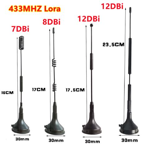 Ud Lora Sx Sx Mhz Dbi Lora Antena Monopolo Sma Macho