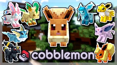 Collecting Eevee Evolutions In Cobblemon 03 YouTube