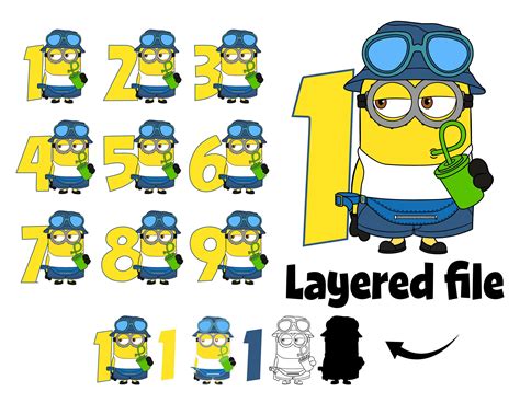 Minion Printable Template