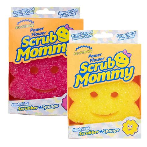 Scrub Daddy Scrub Mommy Flower Yellow Marba Do Zmywania Do