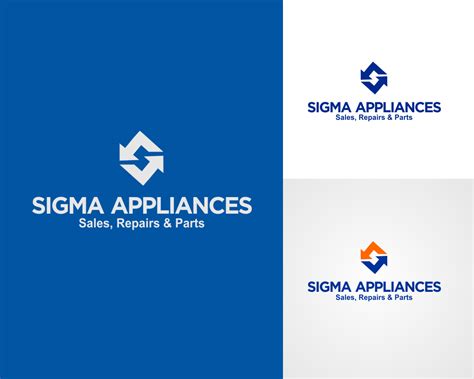 Elegant Traditional Home Appliance Logo Design For Sigma Appliances