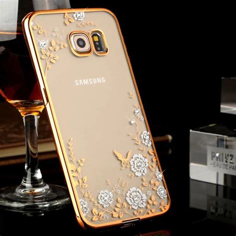 Flora Diamond Case For Samsung Galaxy A3 A5 A7 A8 J5 J7 S5 S6 S7 Edge