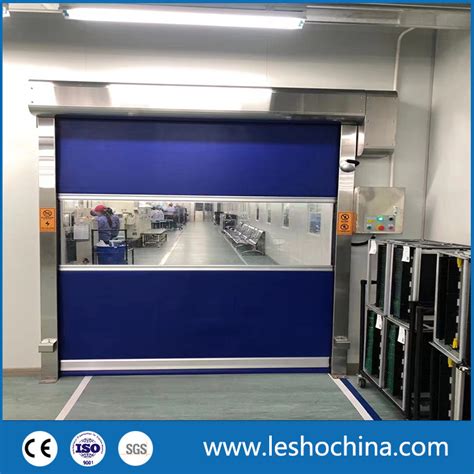 Factory High Speed Roller Shutter Automatic Rapid Roll Up Fast Acting