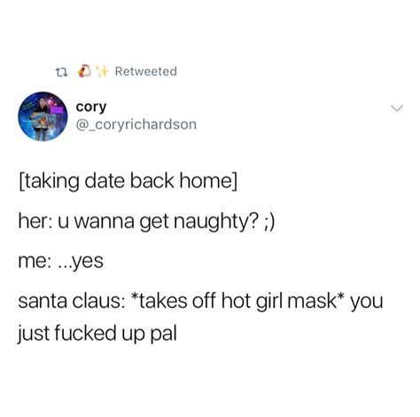 Have Fun Getting Coal For Christmas Just Because You Wanted Some Pussy R WhitePeopleTwitter