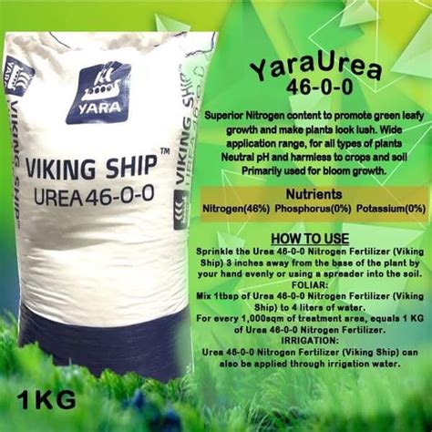 Yara Viking Urea 46 0 0 Soil Fertilier Ubicaciondepersonascdmxgobmx