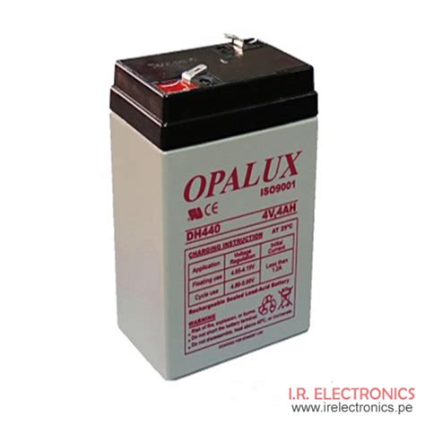 Bateria Seca V Ah Opalux Dh Ir Electronics