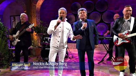 Nockis Andy Borg Und über Rhodos küss ich dich Schlager Spaß mit