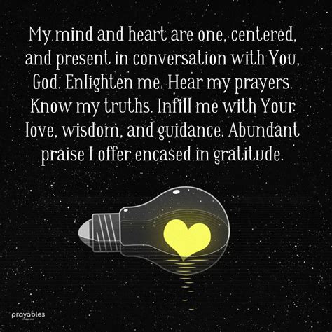 Prayer: Enlighten Me - Prayables