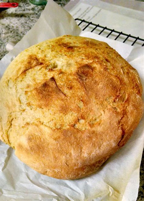 Slow Cooker Sourdough Bread - A Kitchen Hoor's Adventures