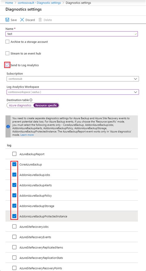 Configure Azure Backup Reports Azure Backup Microsoft Learn